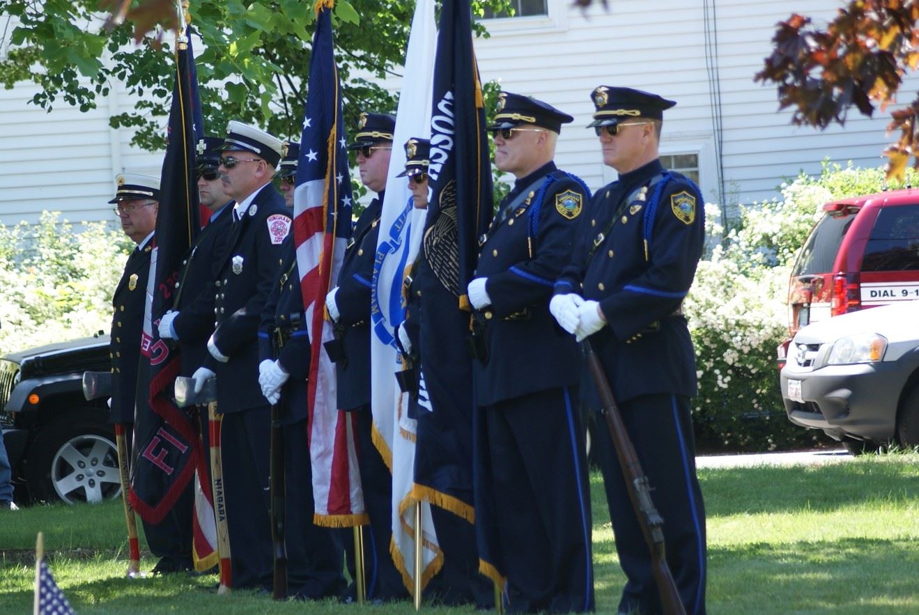 HPD and HFD Honor and Color Guard